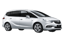 Car Hire Southall - Vauxhall Zafira 5 + 2 - Minibus hire Southall